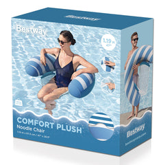 bestway comfort plush noodle chair