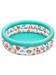 PISCINA PER BAMBINI AMICI DEL SAFARI A 3 ANELLI