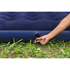 AIRBED PVC BLU FLOTTATO MATRIMONIALE 203x183x22cm