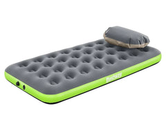 AIRBED PVC BICOLOR FLOCCATO SINGOLO 188x99x22cm