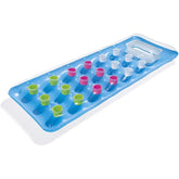 MATERASSINO BICOLOR 18 FORI 183x69cm AZZURRO