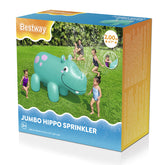 GONFIABILE JUMBO HIPPO SPRINKLER 200x96cm