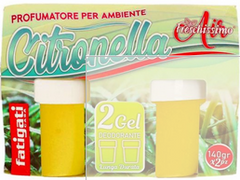 FATIGATI DEODORANTE PER AMBIENTI GEL 2PZ CITRONELLA