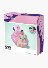 bestway float n fashion luxury flamingo