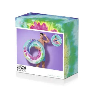 bestway tie dye swim tube