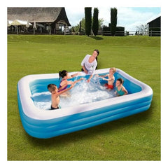 bestway rectangular family pool