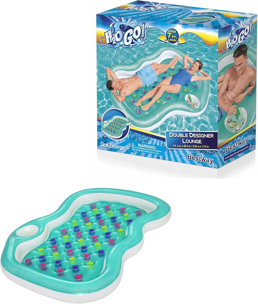 bestway double designer lounge