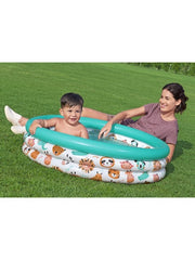 PISCINA PER BAMBINI AMICI DEL SAFARI A 3 ANELLI
