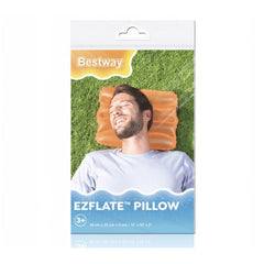 CUSCINO MARE GONFIABILE 38x25x5cm ARANCIONE