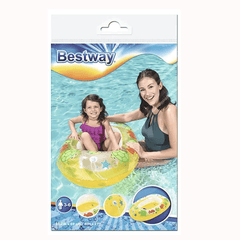 CANOTTINO MOTIVO MARINO 102x69cm GIALLO