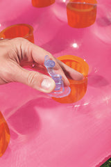 MATERASSINO TINTA UNITA 18 FORI 188x71cm ROSA