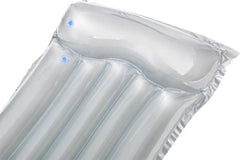 MATERASSINO TINTA UNITA TRASPARENTE 183x69cm GRIGIO