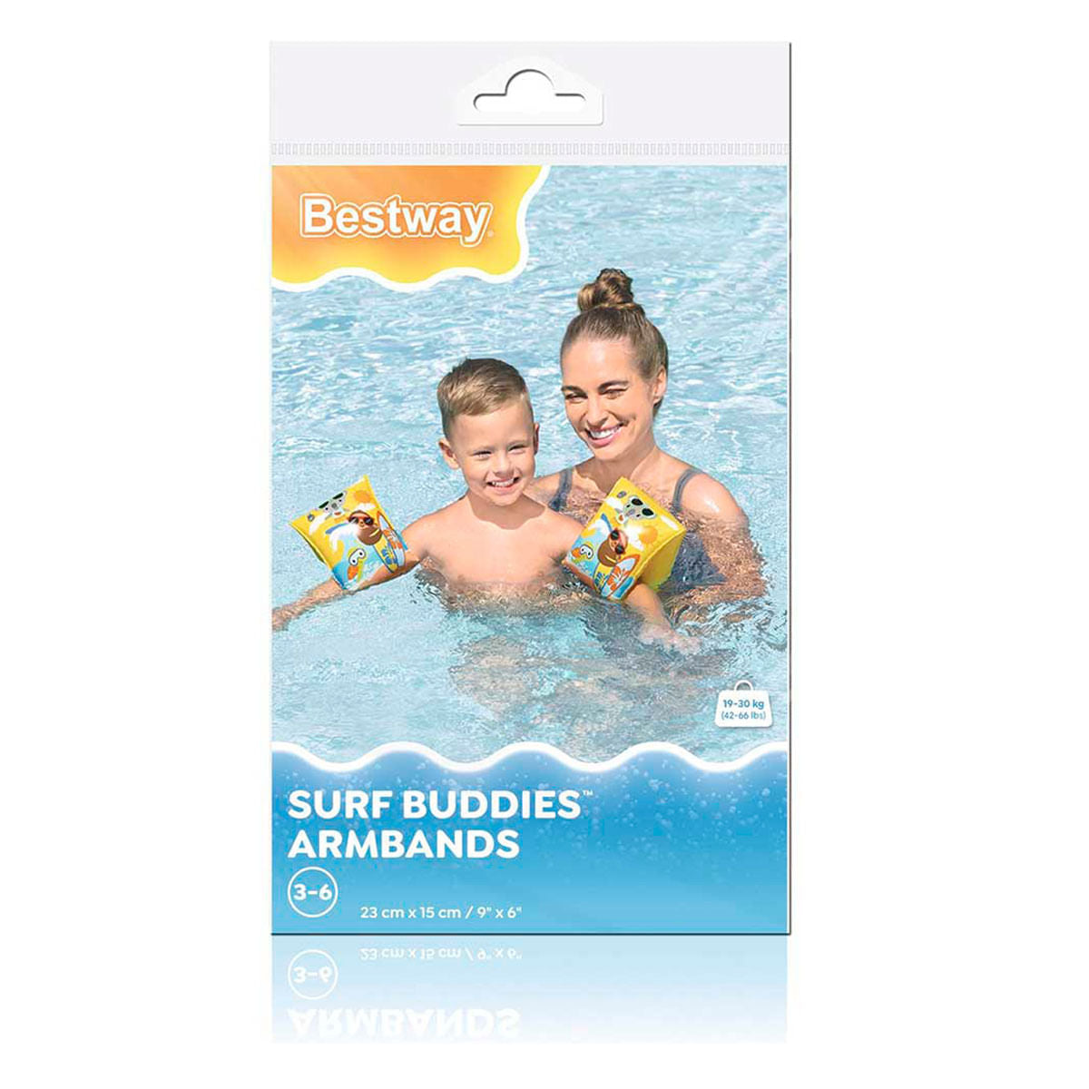 BRACCIOLI PIRATA 20x15cm GIALLO