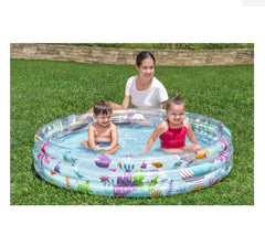 PISCINA DEEP DIVE 152x30cm MOTIVO MARINO