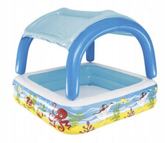 PISCINA GONFIABILE CAOPY PLAY POOL 140x140x114cm