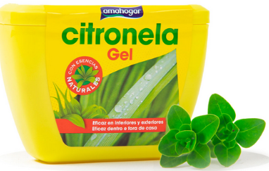 GEL OVALE CITRONELLA AMAHOGAR