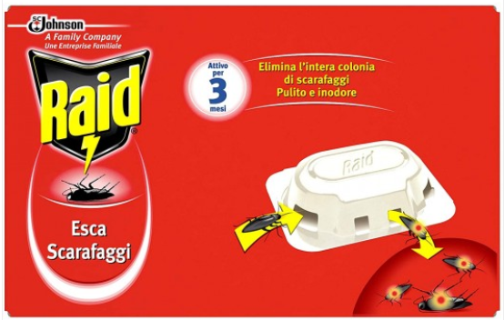 RAID ESCA SCARAFAGGI