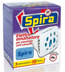 SPIRA piastrine antizanzare elettroemanatore +10 piastrine