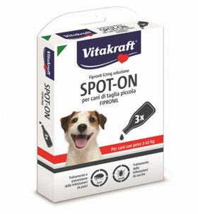 vitakraft spot on cani piccola taglia