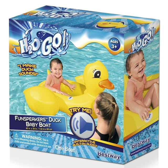 bestway duck baby boat