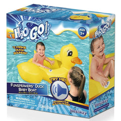 bestway duck baby boat