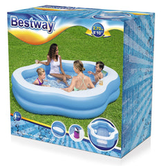 bestway splash view family pool